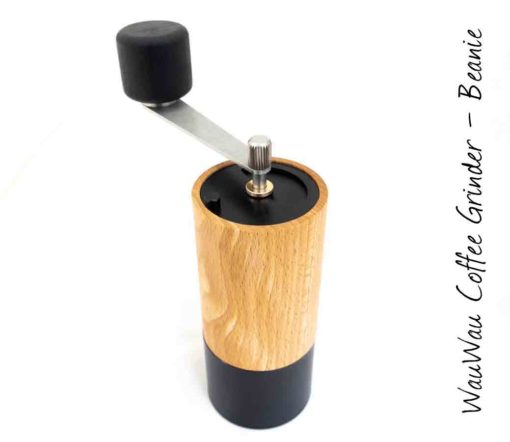 WauWau coffee grinder beanie beech natural/black 25g