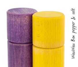 WauWau Ben mill set vintage purple/ vintage yellow detail