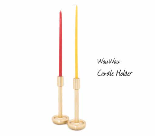 WauWau candle holder geometric