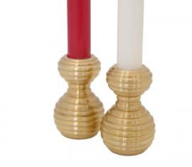 WauWau candle holder curved