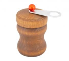 HOT chili mill beech vintage alu ball color red