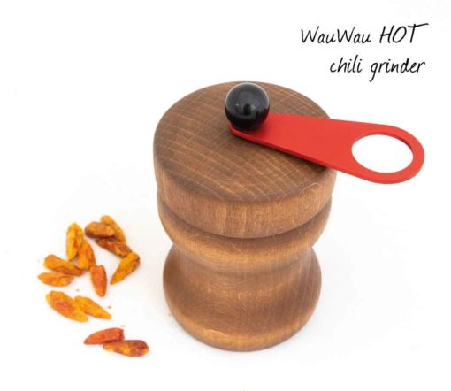 WauWau HOT Chili Grinder Beech Vintage Look
