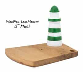 WauWau lighthouse pepper mill with chopping board