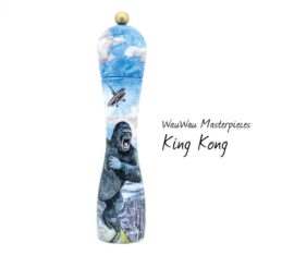 WauWau Masterpieces Edition: King Kong, hand painted unique piece