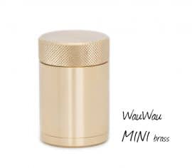 WauWau pepper grinder Mini - brass
