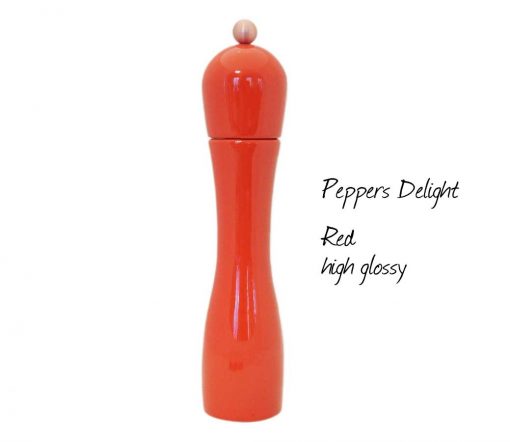WauWau Pepper grinder Peppers Delight red