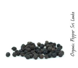 Organic black pepper from Sri Lanka Detail