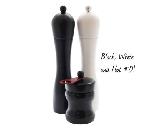 WauWau Grinde Set: Black, white & hot!