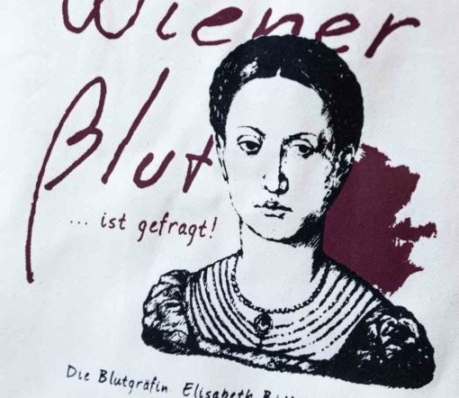 ViennaShit Stofftasche Wiener Blut detail