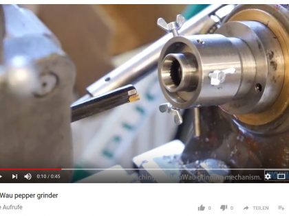 Broaching the WauWau grinding mechanism